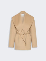 max mara pure wool double fabric jacket for women
