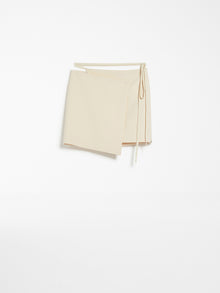 Mini wrap skirt