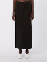 max mara long cotton skirt for women