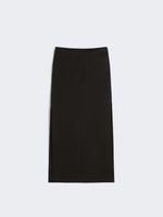 max mara long cotton skirt for women