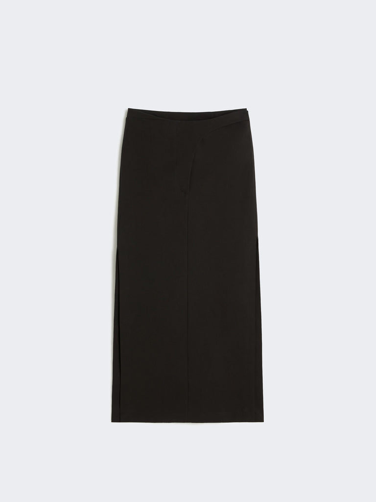 max mara long cotton skirt