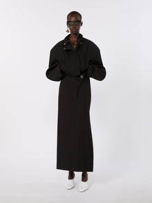 Long Cotton Skirt for Women - Black - Max Mara UAE
