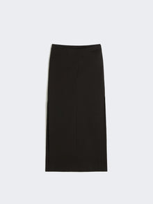 Long Cotton Skirt for Women - Black - Max Mara UAE