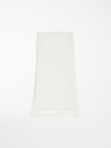 Calf-length skirt with side panels