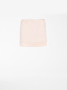 Double-layer mini skirt