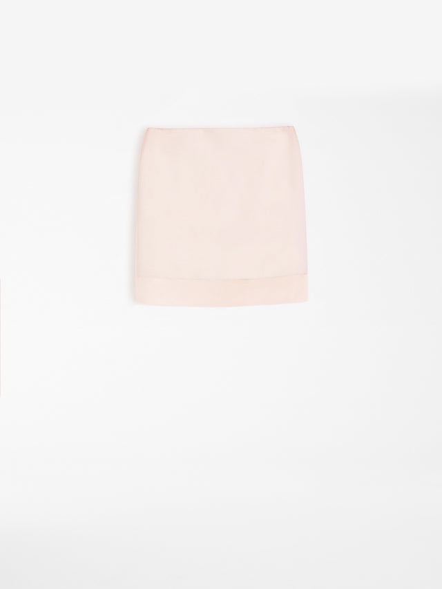 Double-layer mini skirt