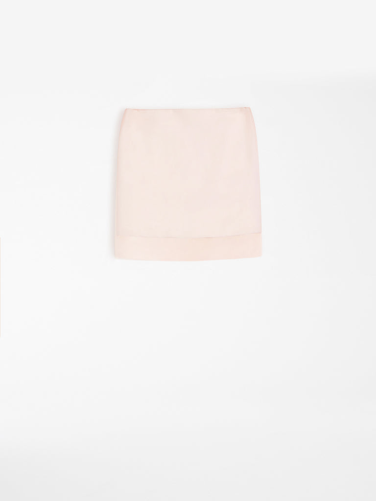 Double-layer mini skirt
