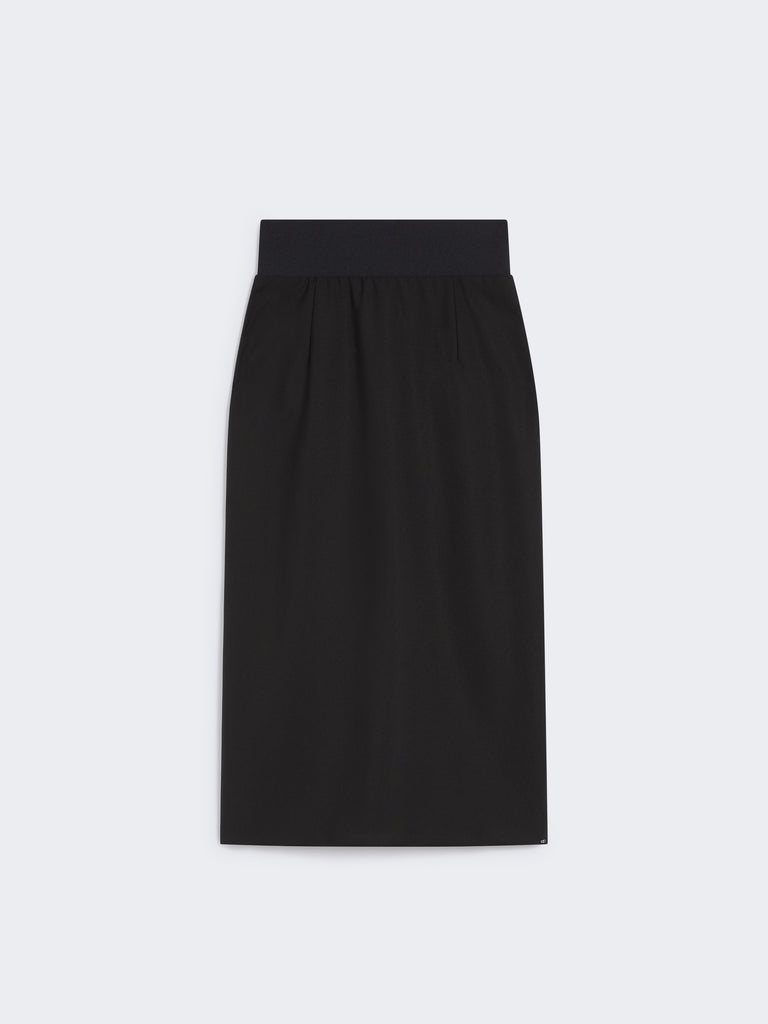max mara skirt with a high-cut elasticated waist