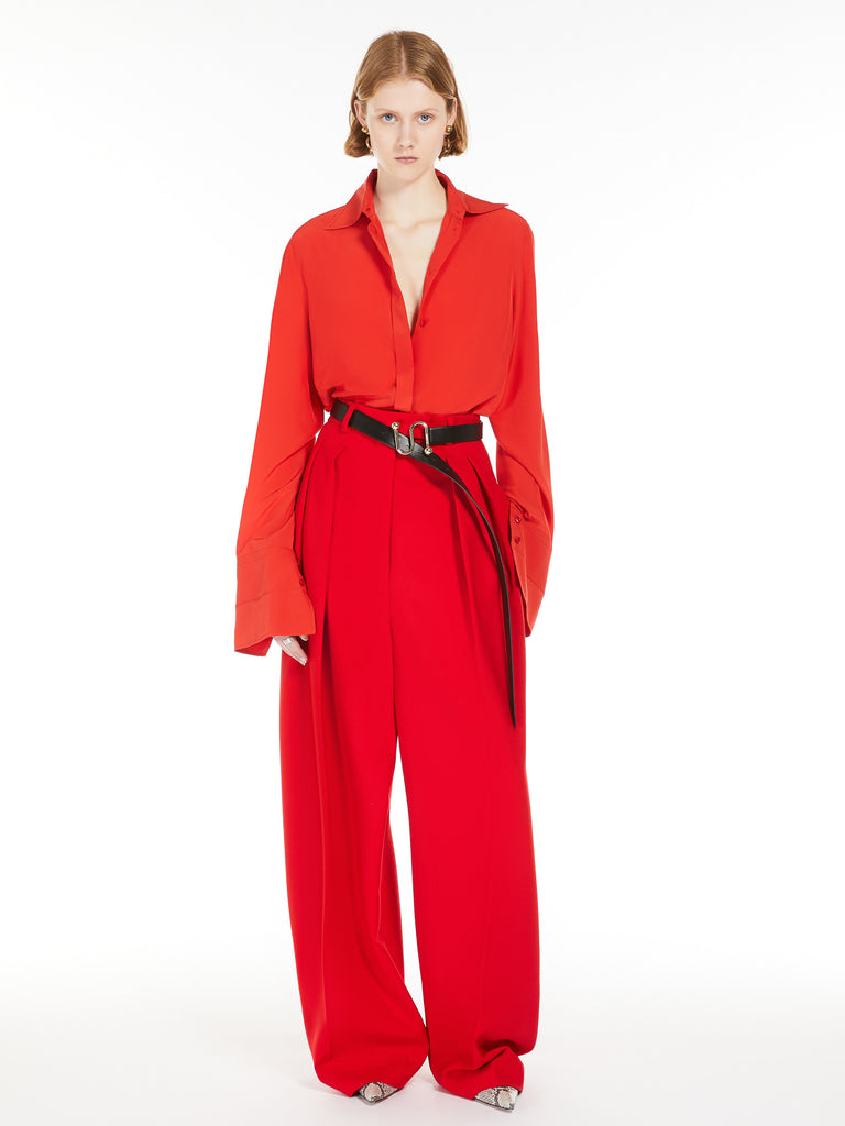 max mara crêpe shirt