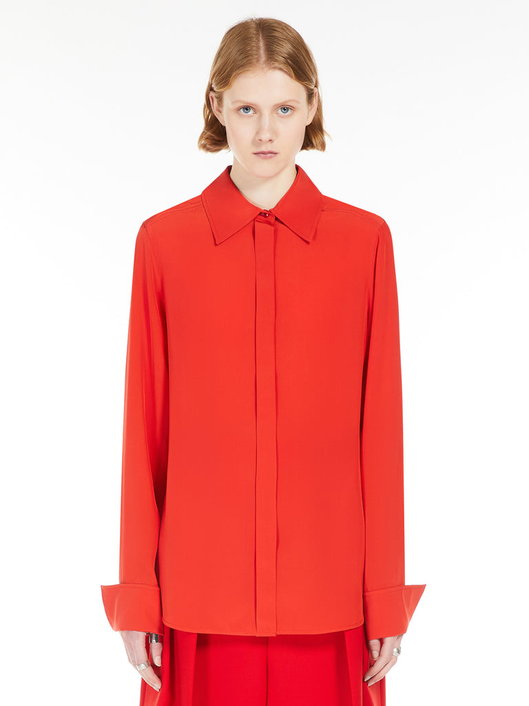 max mara crêpe shirt