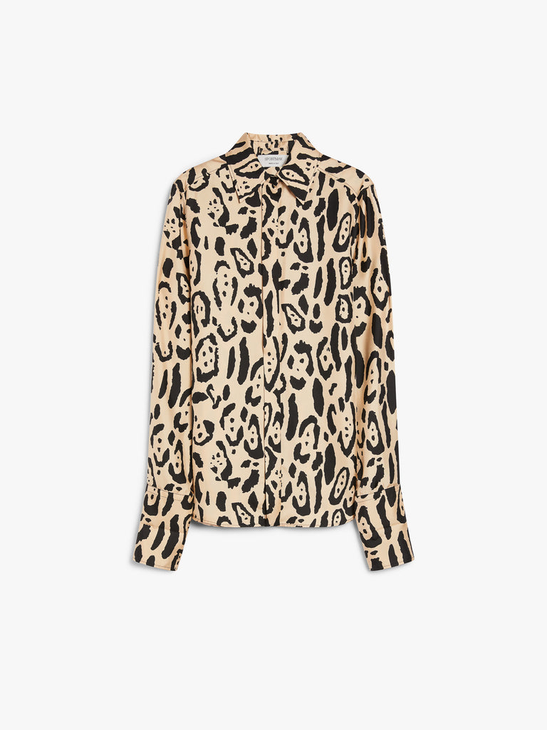 max mara animal-print shirt