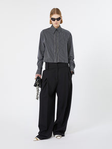 max mara cotton boxy shirt for women