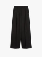 Cotton and viscose palazzo trousers