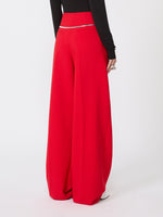 max mara pleated stretch wool trousers for women