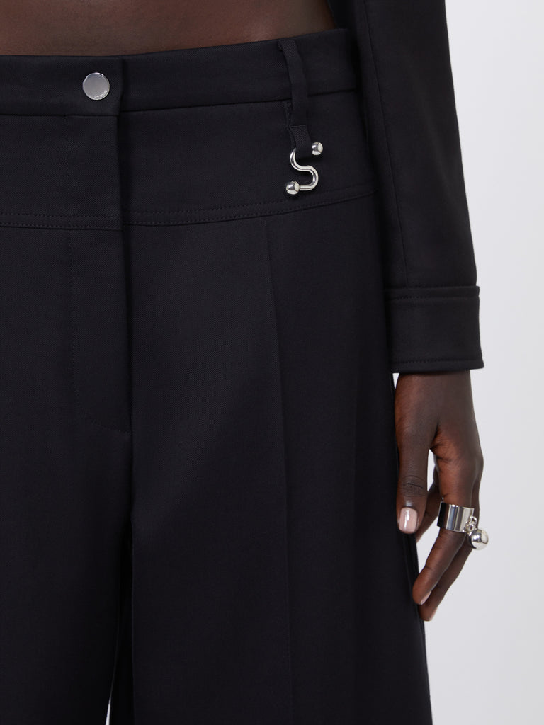 max mara oversized gabardine trousers