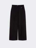 max mara oversized gabardine trousers for women