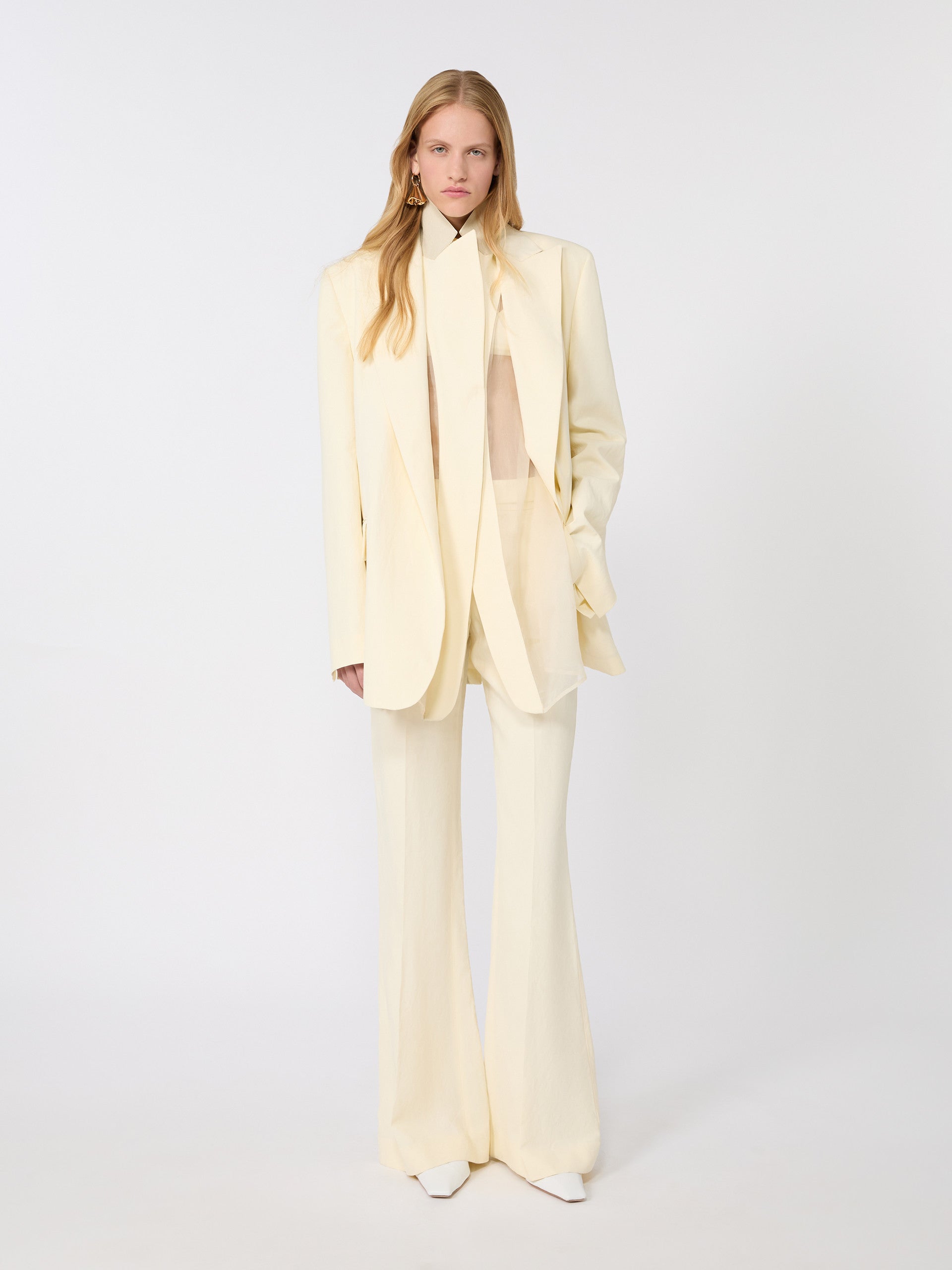 max mara viscose trousers for women