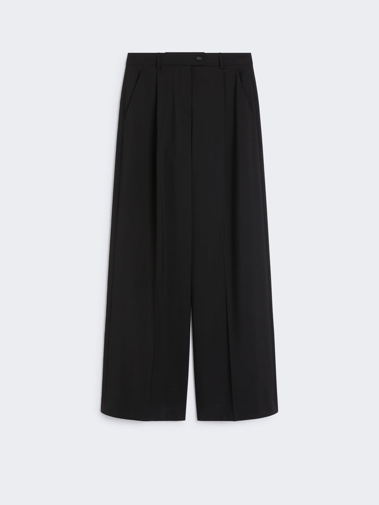 max mara oversized stretch wool trousers
