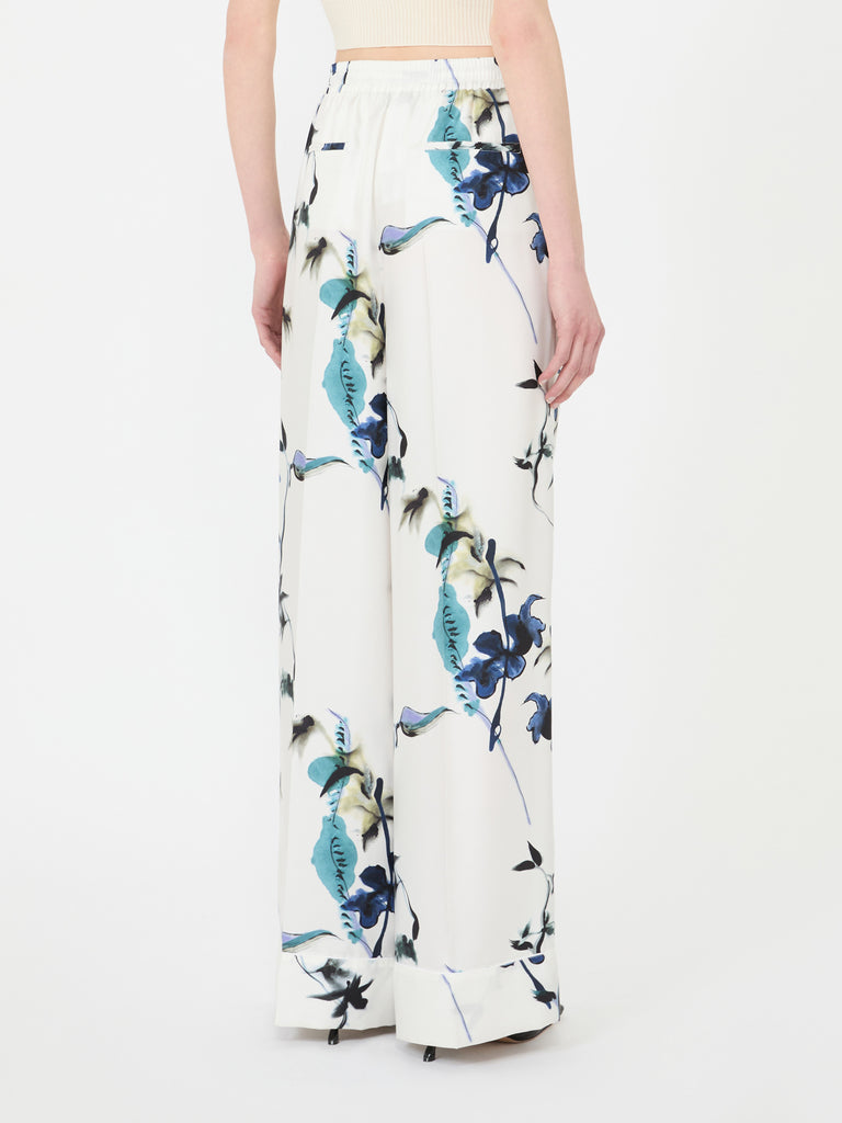 max mara silk pyjama trousers