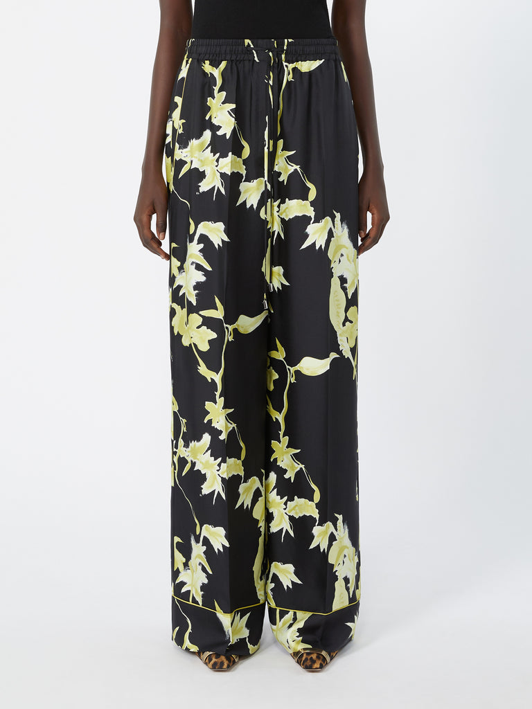 max mara silk pyjama trousers