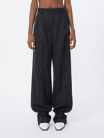 max mara pleated stretch wool trousers for women