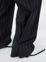 max mara pleated stretch wool trousers for women