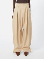 max mara baggy gabardine trousers for women