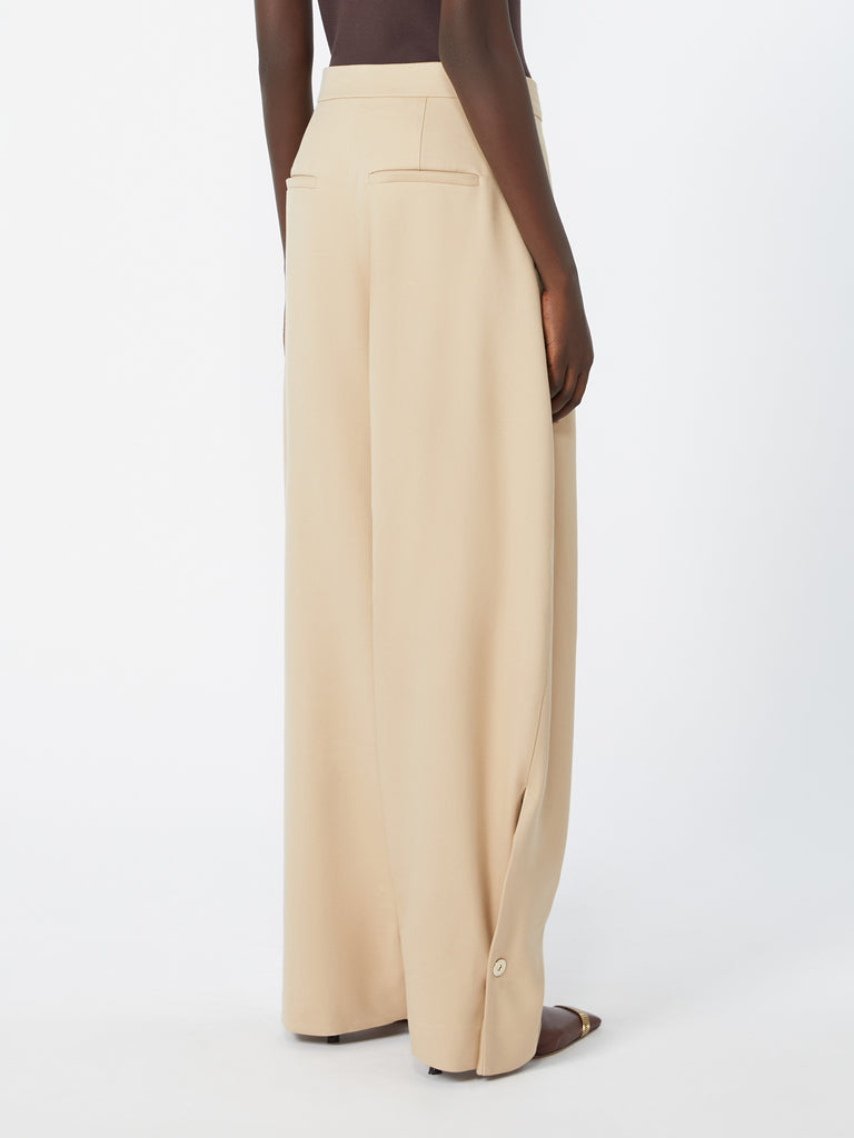 max mara baggy gabardine trousers