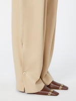 max mara baggy gabardine trousers for women