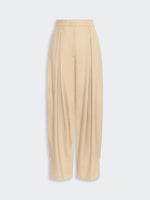 max mara baggy gabardine trousers for women