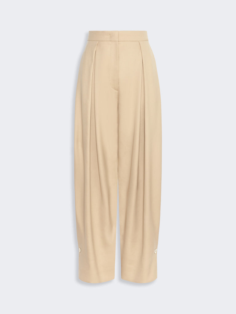max mara baggy gabardine trousers