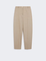 Straight Wool Trousers for Women - Beige Shaded - Max Mara UAE