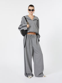 max mara low-rise stretch wool joggers for women