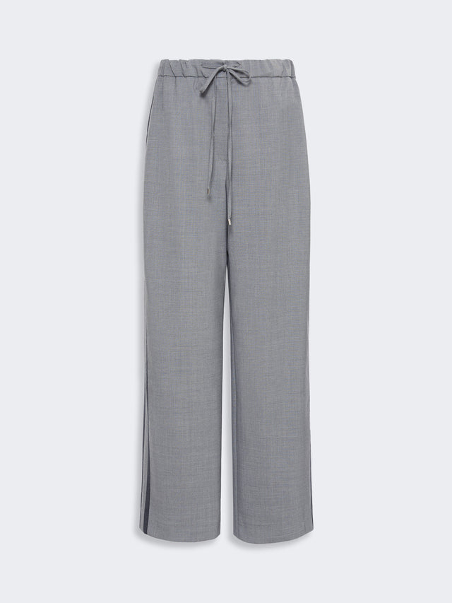 max mara low-rise stretch wool joggers for women