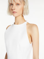 Top in cotton double fabric