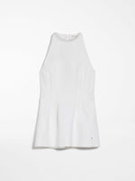 Top in cotton double fabric