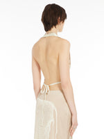 Lightweight satin top