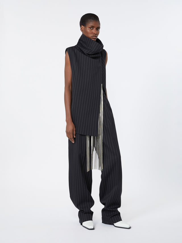 max mara sleeveless wool top for women