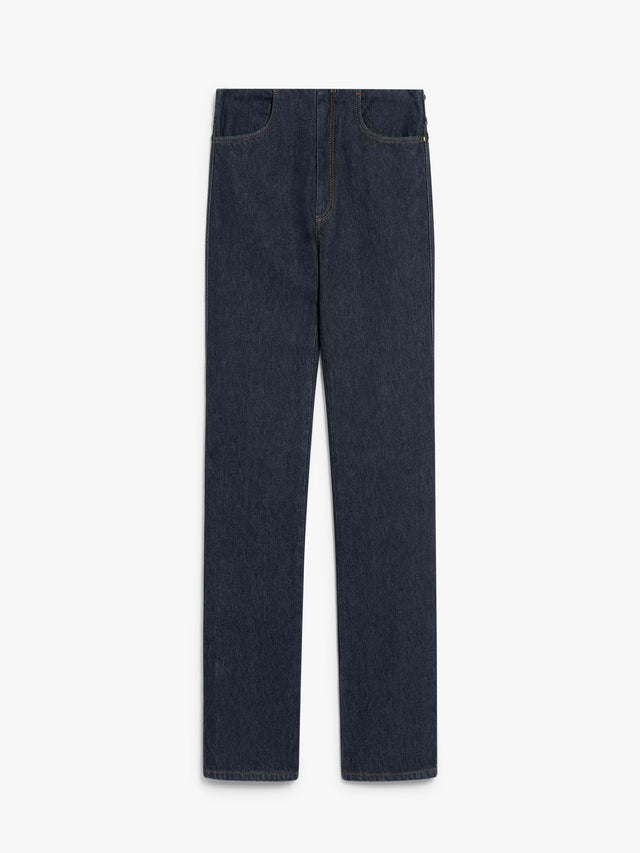 5-Pocket Dark-Wash Jeans - Runway for Women - Midnightblue - Max Mara UAE