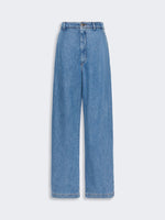 max mara oversized tencel jeans for women
