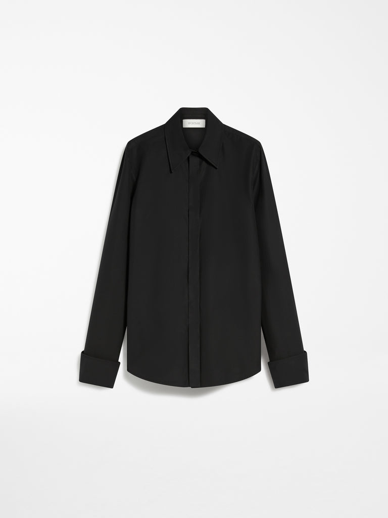 Cotton poplin shirt