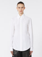 Poplin Shirt for Women - Optical White - Max Mara UAE