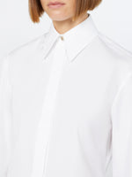 max mara poplin fitted-waist shirt for women