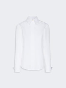max mara poplin fitted-waist shirt for women