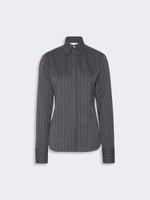 max mara slim wool shirt for women