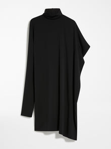 Asymmetrical stretch georgette dress