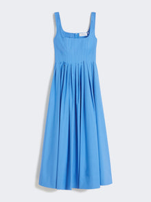 Long Sleeveless Pure Cotton Dress for Women - Avio - Max Mara UAE