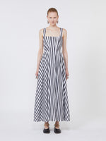 max mara long cotton poplin dress for women