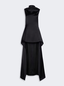 Ruffle Dress for Women - Black - Max Mara UAE