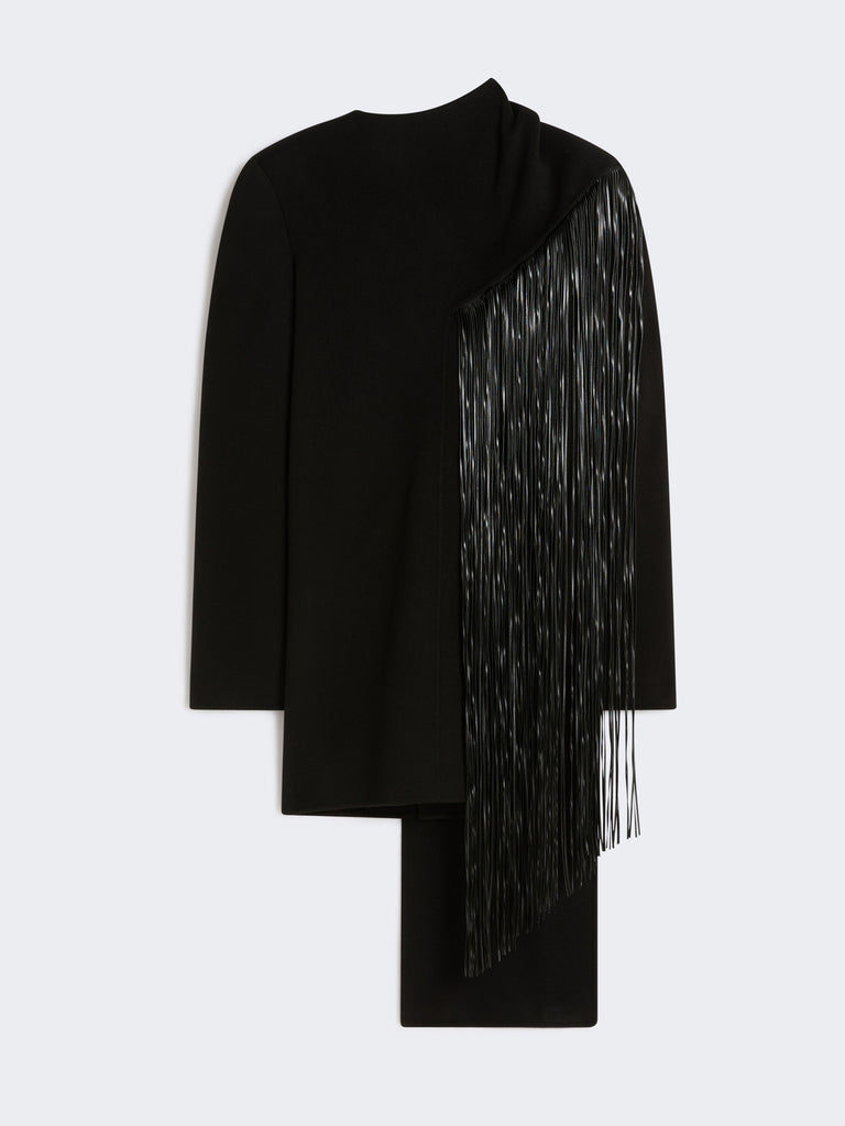 max mara fringed mini dress - runway